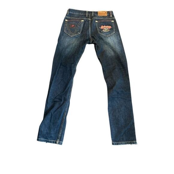 BSB2 Men's Straight‎ Jeans Size 32 x33 Faded Blue Wash Denim - Picture 2 of 12